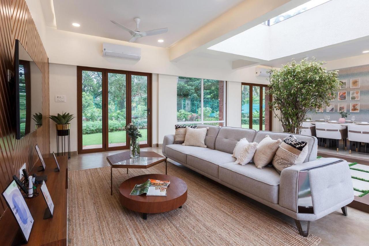 Prism and Palette by Stayvista: Green Oasis with Vibrant Interiors and Leisure Amenities Alibag Exterior photo